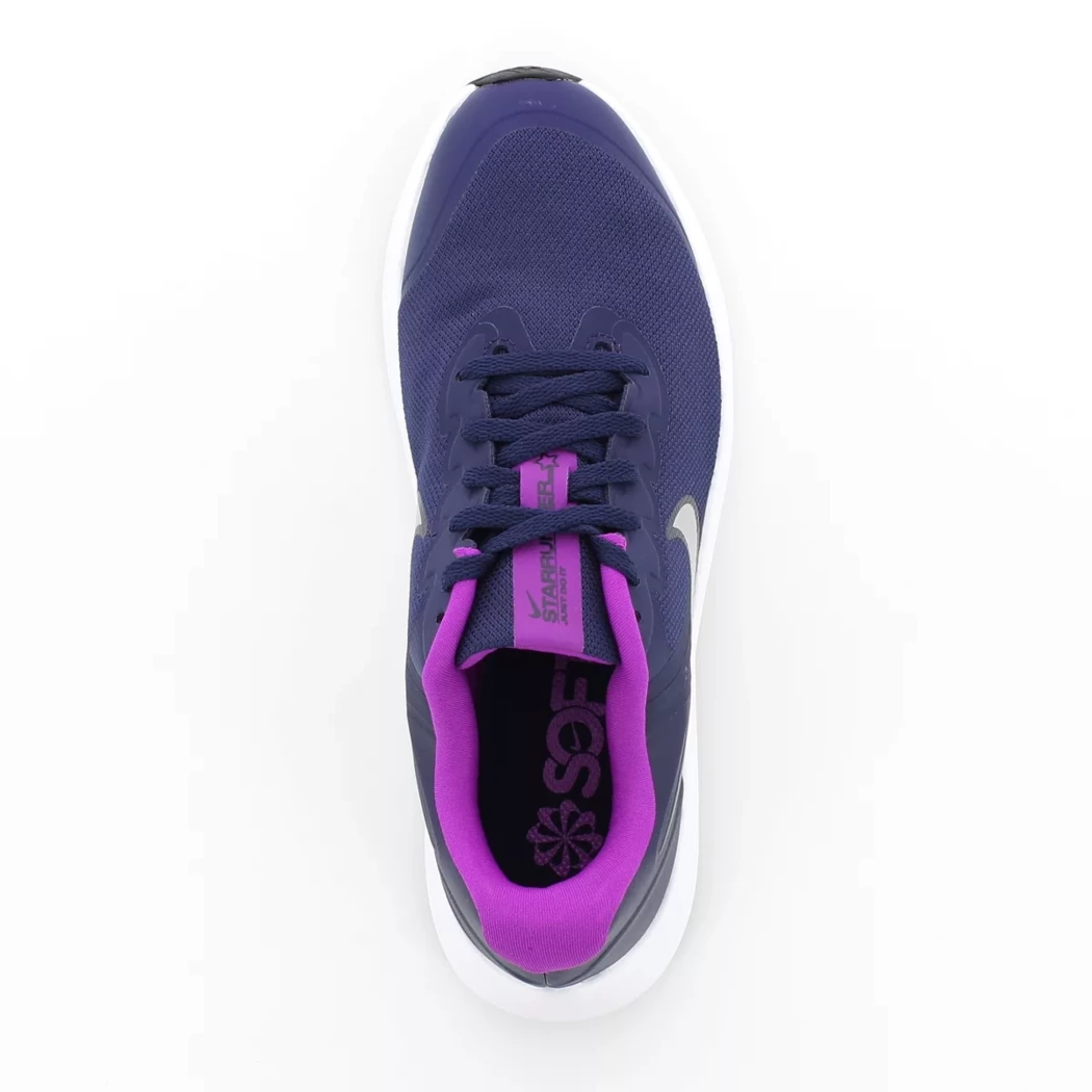 Image (6) de la chaussures Nike - Baskets Bleu en Nylon