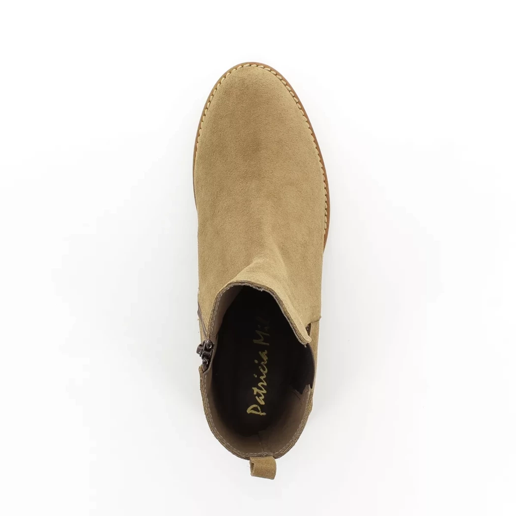 Image (6) de la chaussures Patricia Miller - Boots Taupe en Cuir nubuck