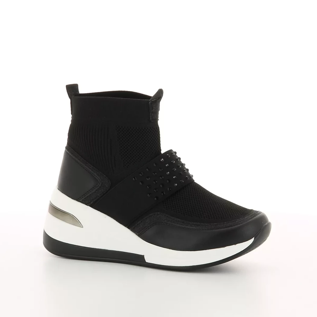 Image (1) de la chaussures Florence - Boots Noir en Cuir synthétique