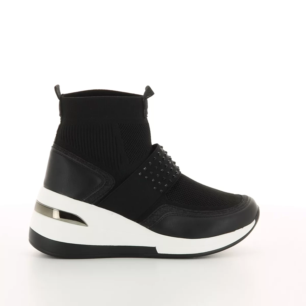 Image (2) de la chaussures Florence - Boots Noir en Cuir synthétique