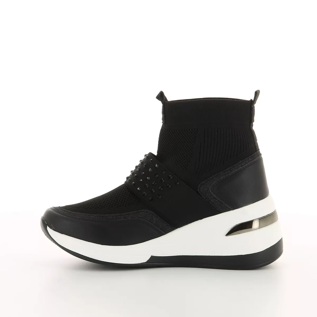 Image (4) de la chaussures Florence - Boots Noir en Cuir synthétique