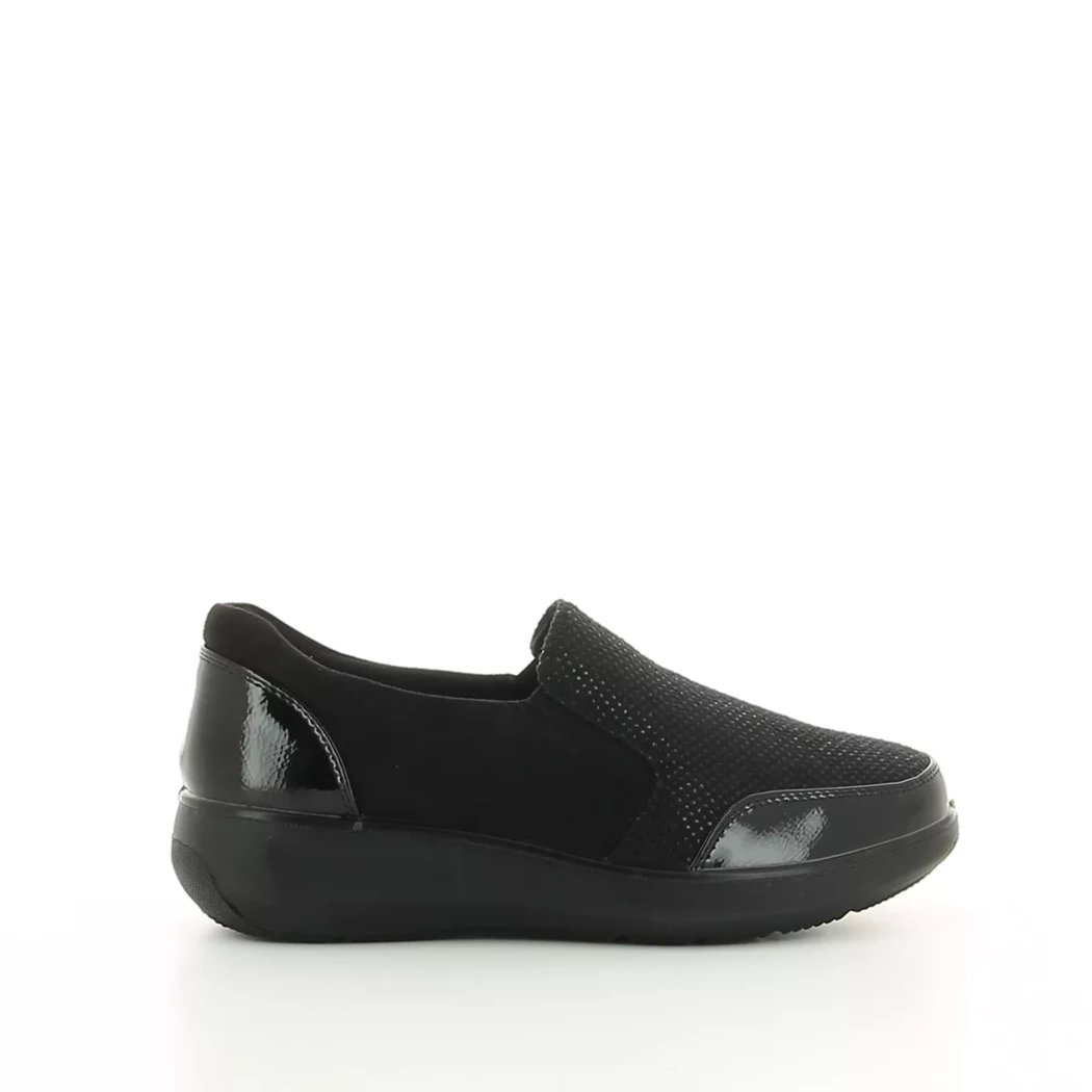 Image (2) de la chaussures Soft Comfort - Mocassins Noir en Cuir synthétique