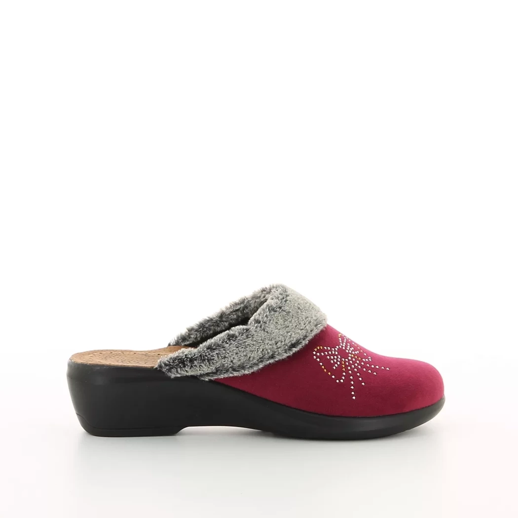 Image (2) de la chaussures Fly Flot - Pantoufles et Chaussons Bordeaux en Textile