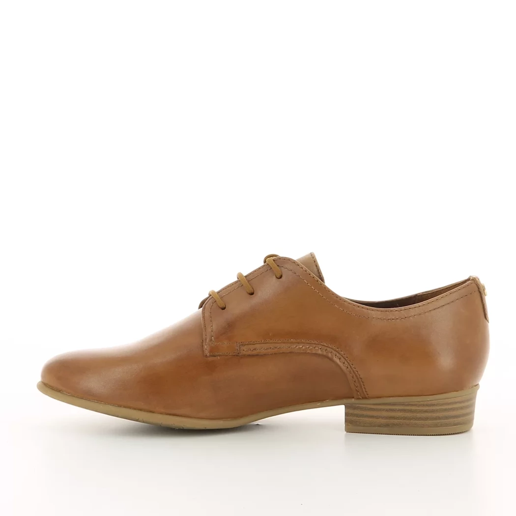 Image (4) de la chaussures Tamaris - Chaussures à lacets Cuir naturel / Cognac en Cuir