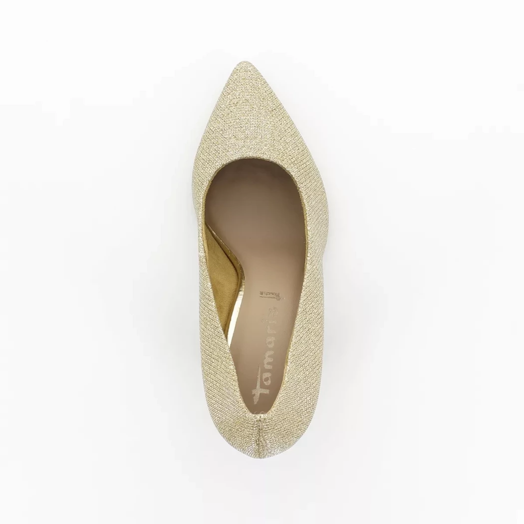 Image (6) de la chaussures Tamaris - Escarpins Or / Bronze / Platine en Textile