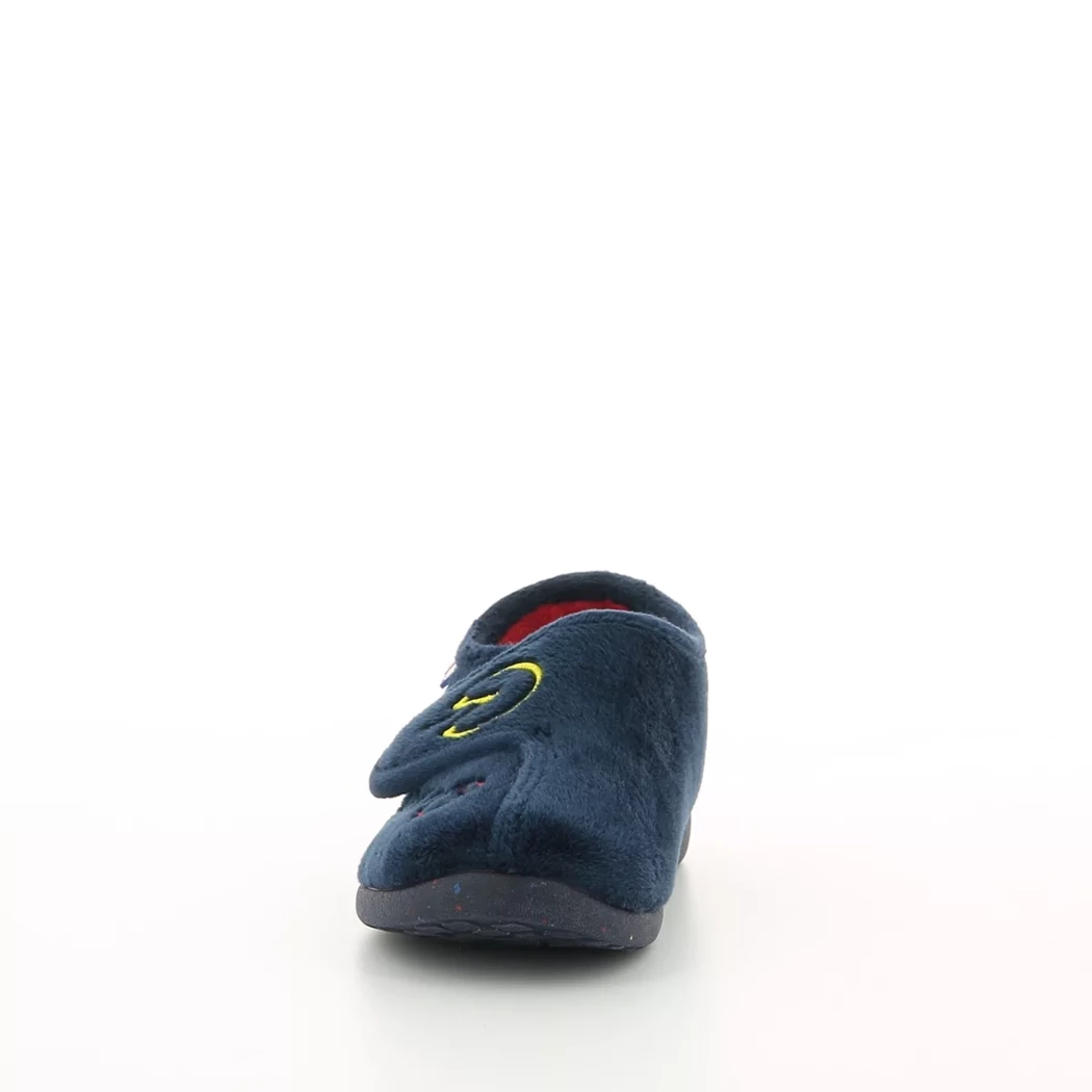 Image (5) de la chaussures Garzon - Pantoufles et Chaussons Bleu en Textile