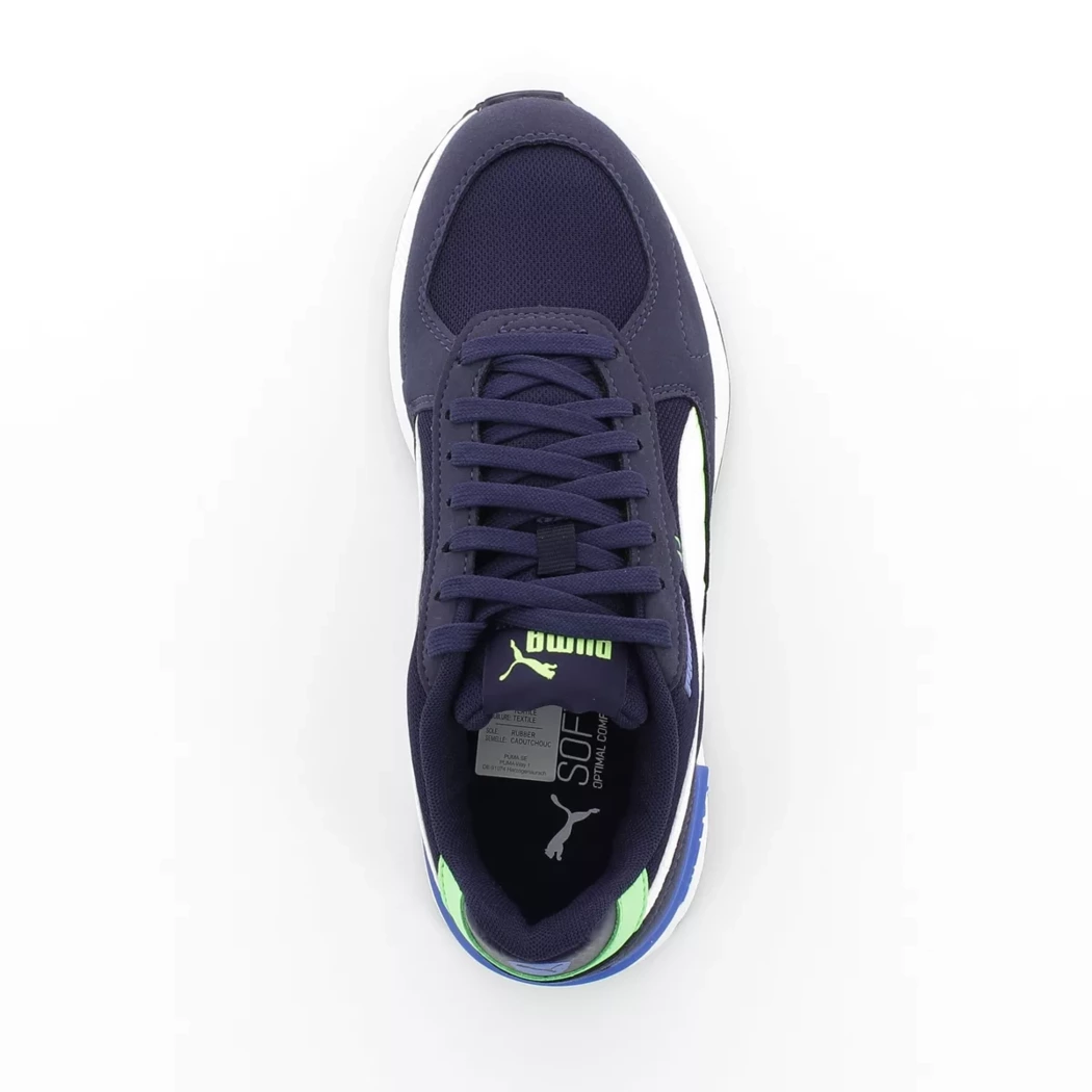 Image (6) de la chaussures Puma - Baskets Bleu en Cuir synthétique