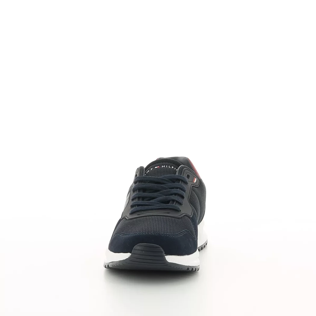 Image (5) de la chaussures Tommy Hilfiger - Baskets Bleu en Cuir nubuck