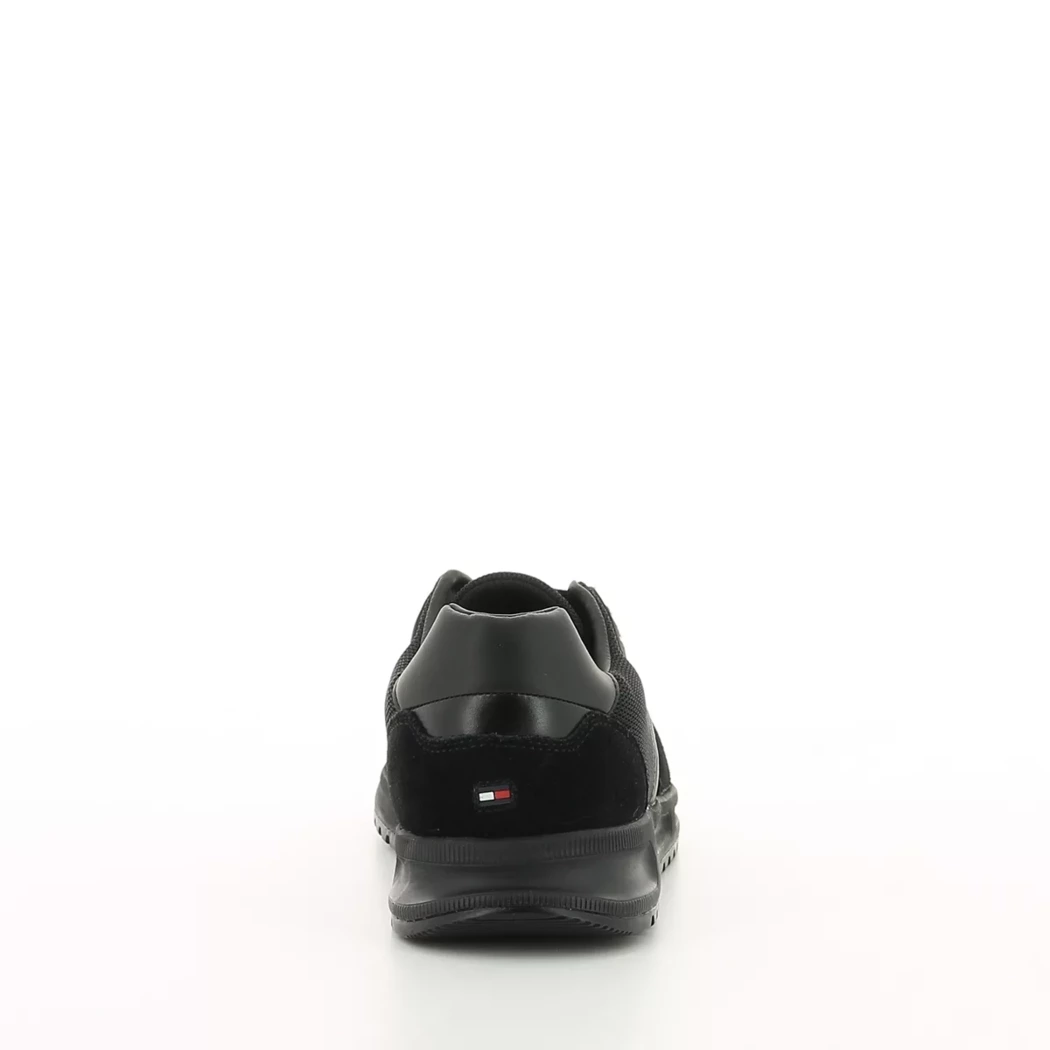 Image (3) de la chaussures Tommy Hilfiger - Baskets Noir en Cuir nubuck