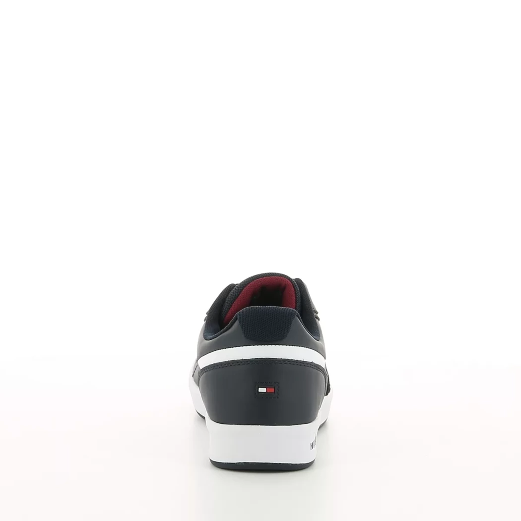 Image (3) de la chaussures Tommy Hilfiger - Baskets Bleu en Cuir synthétique
