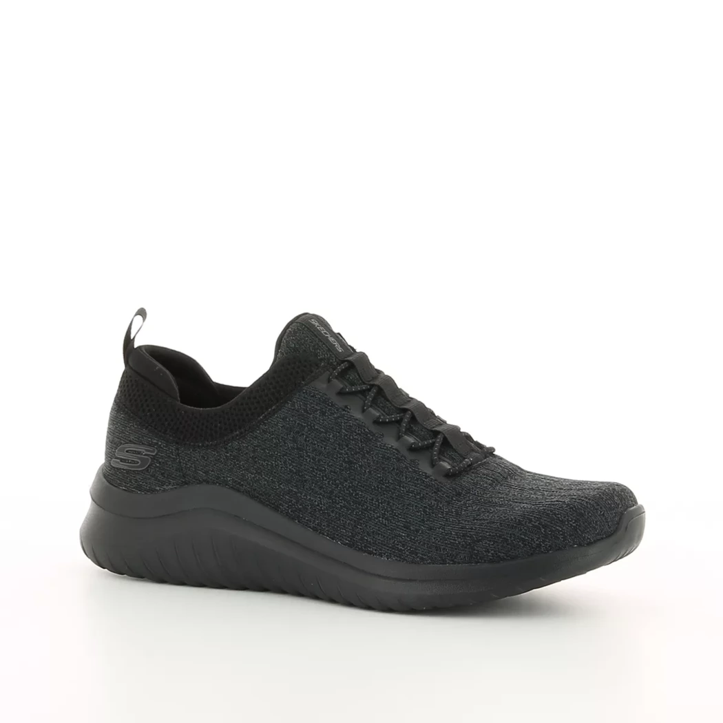 Image (1) de la chaussures Skechers - Baskets Noir en Textile