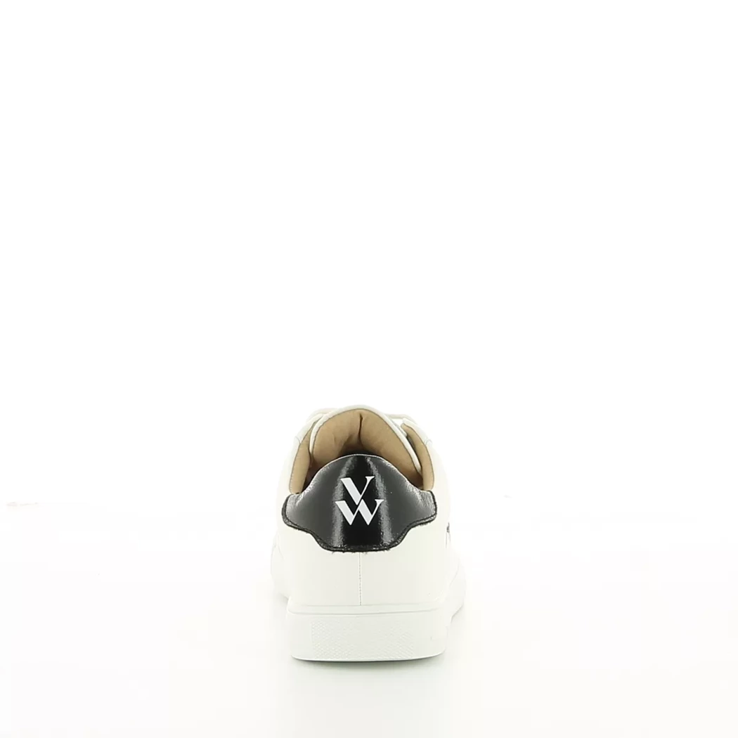 Image (3) de la chaussures Vanessa Wu - Baskets Blanc en Cuir synthétique