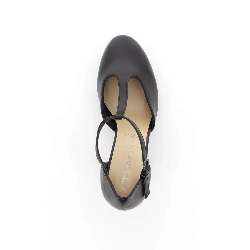Image (6) de la chaussures Tamaris - Escarpins Noir en Cuir synthétique