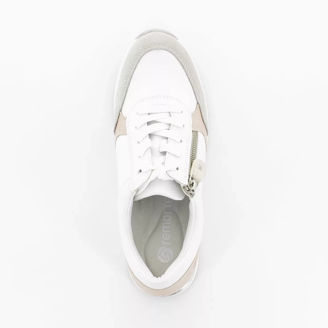 Image (6) de la chaussures Remonte - Baskets Blanc en Cuir