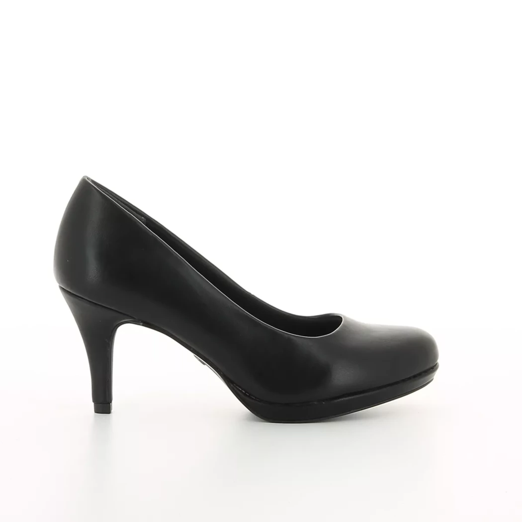 Image (2) de la chaussures Tamaris - Escarpins Noir en Cuir vernis