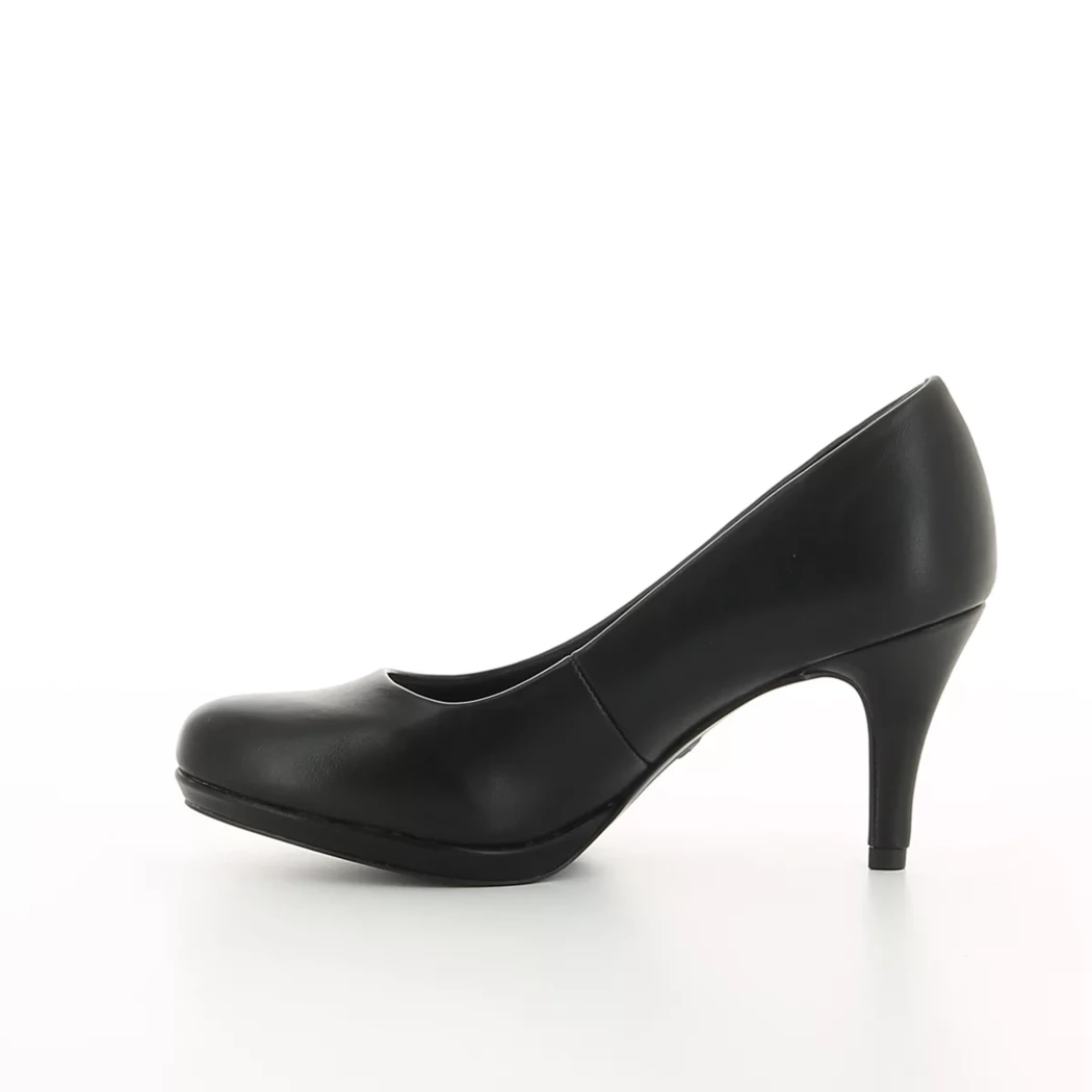 Image (4) de la chaussures Tamaris - Escarpins Noir en Cuir vernis