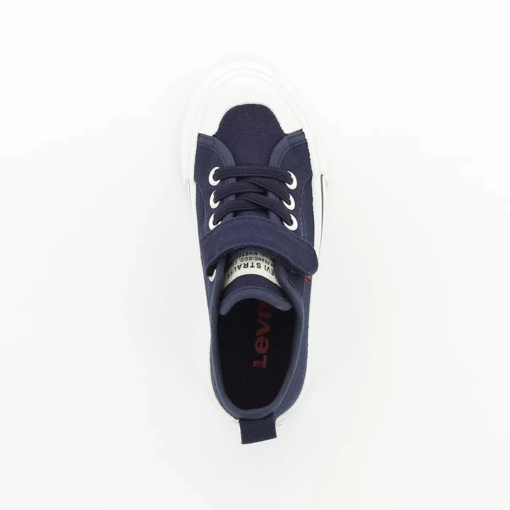 Image (6) de la chaussures Levi's - Baskets Bleu en Textile