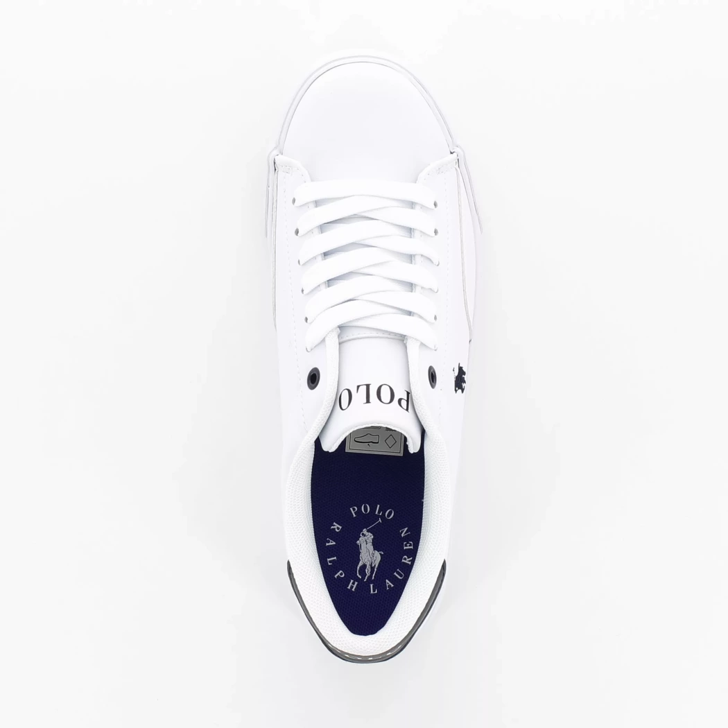 Image (6) de la chaussures Ralph Lauren - Baskets Blanc en Cuir synthétique