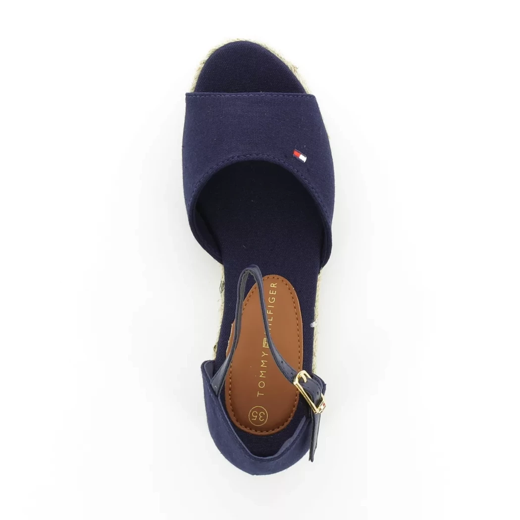 Image (6) de la chaussures Tommy Hilfiger - Sandales et Nu-Pieds Bleu en Textile