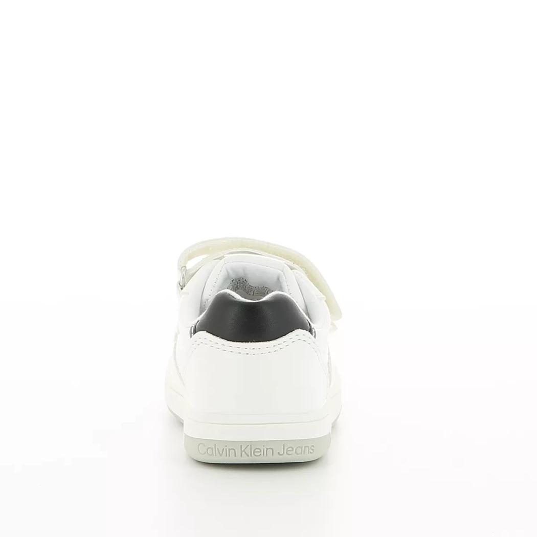 Image (3) de la chaussures Calvin Klein - Baskets Blanc en Cuir synthétique