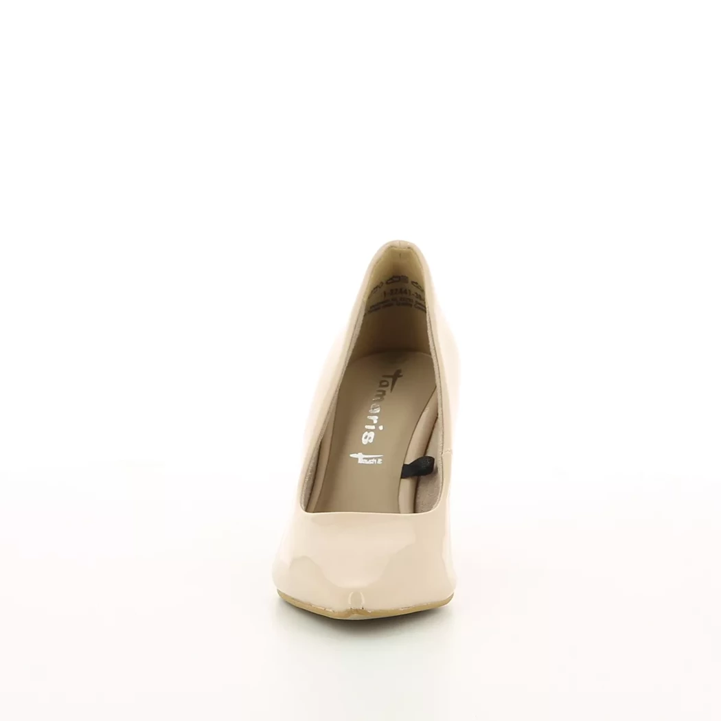 Image (5) de la chaussures Tamaris - Escarpins Beige en Cuir synthétique