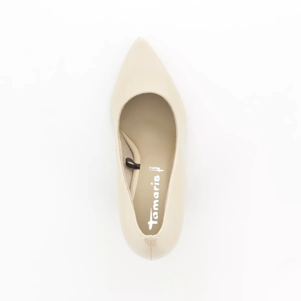 Image (6) de la chaussures Tamaris - Escarpins Beige en Cuir synthétique