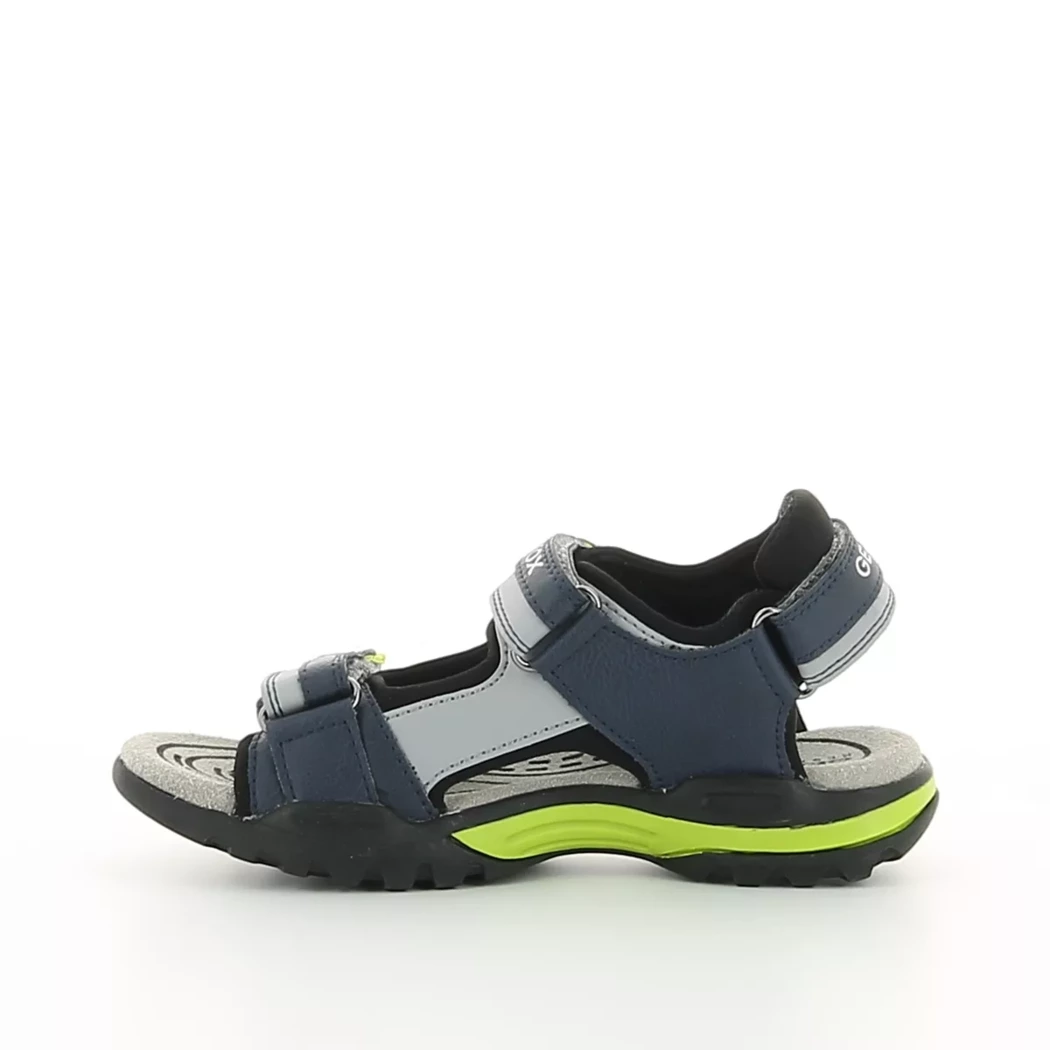 Image (4) de la chaussures Geox - Sandales et Nu-Pieds Gris en Cuir synthétique