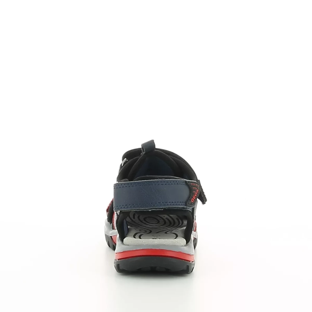 Image (3) de la chaussures Geox - Sandales et Nu-Pieds Bleu en Textile
