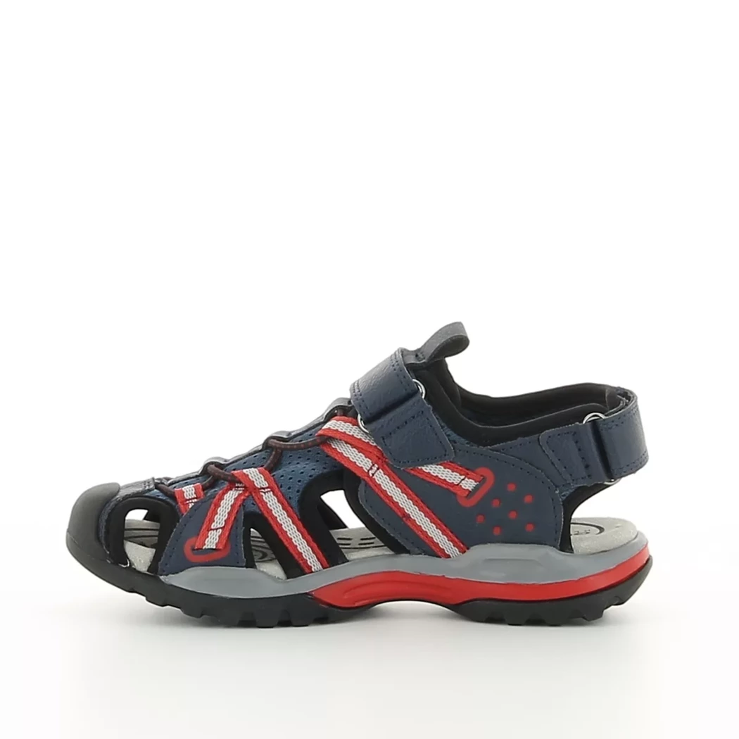 Image (4) de la chaussures Geox - Sandales et Nu-Pieds Bleu en Textile