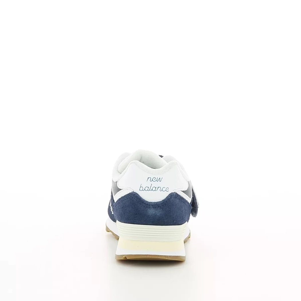 Image (3) de la chaussures New Balance - Chaussures à velcro Bleu en Cuir synthétique