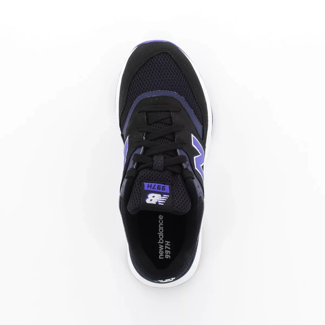 Image (6) de la chaussures New Balance - Baskets Noir en Cuir synthétique