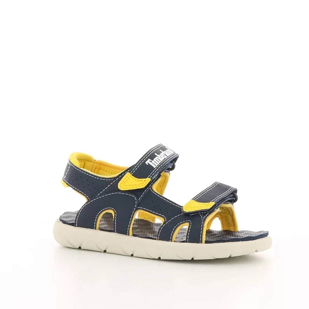Image (1) de la chaussures Timberland - Sandales et Nu-Pieds Bleu en Cuir synthétique