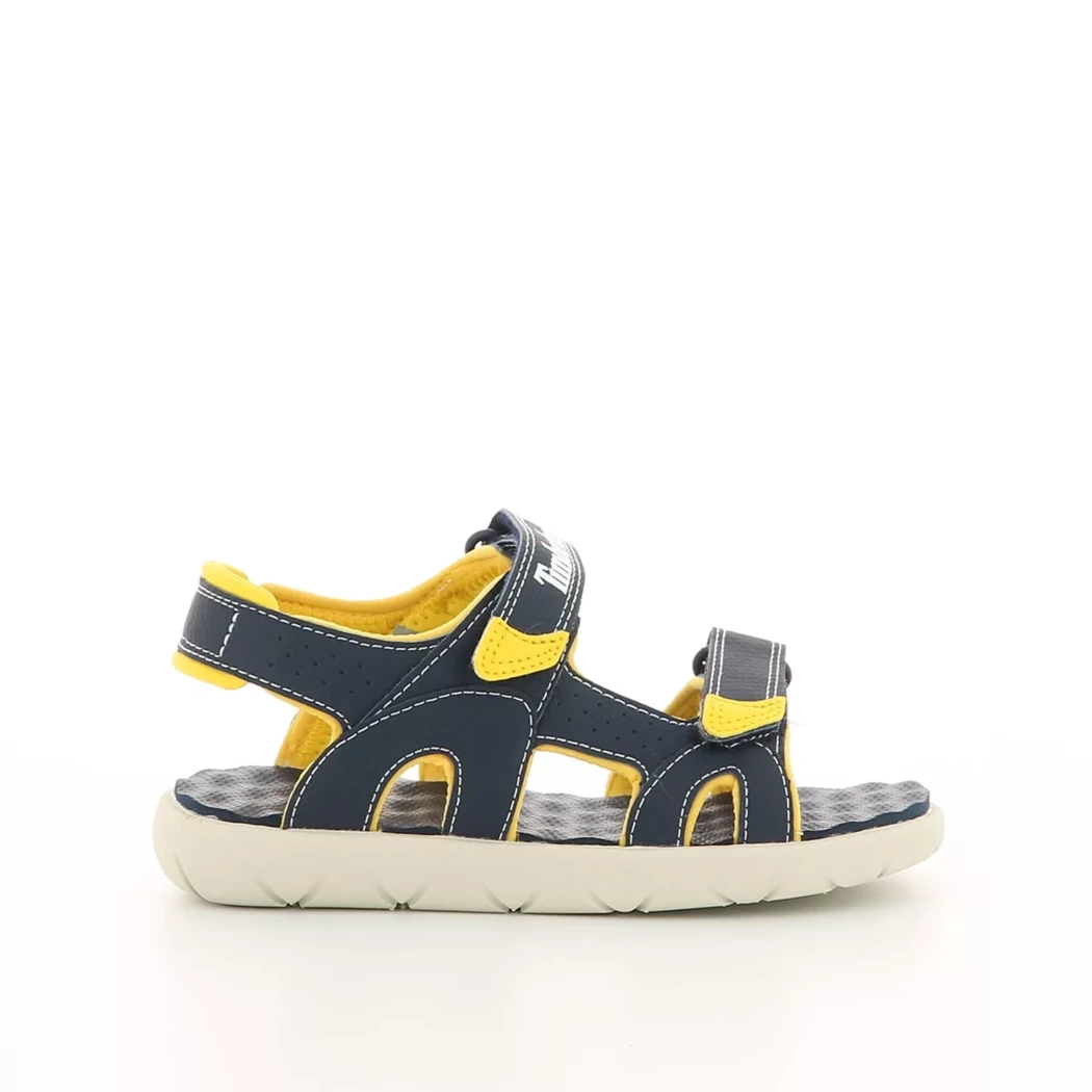 Image (2) de la chaussures Timberland - Sandales et Nu-Pieds Bleu en Cuir synthétique