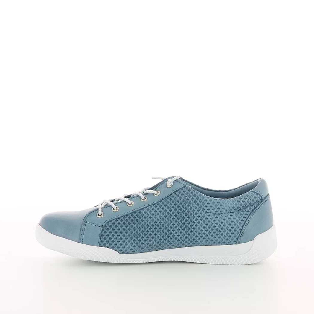 Image (4) de la chaussures Andrea Conti - Baskets Bleu en Cuir