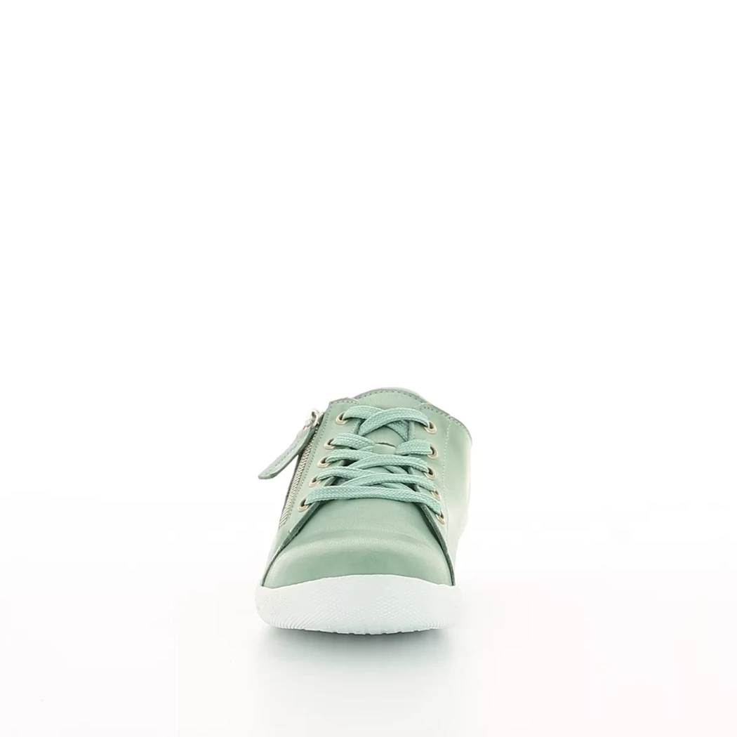 Image (5) de la chaussures Andrea Conti - Chaussures à lacets Vert en Cuir