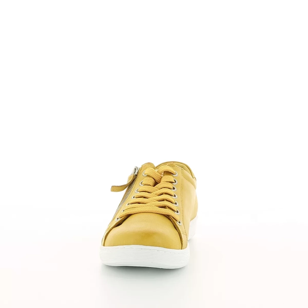Image (5) de la chaussures Andrea Conti - Chaussures à lacets Jaune en Cuir