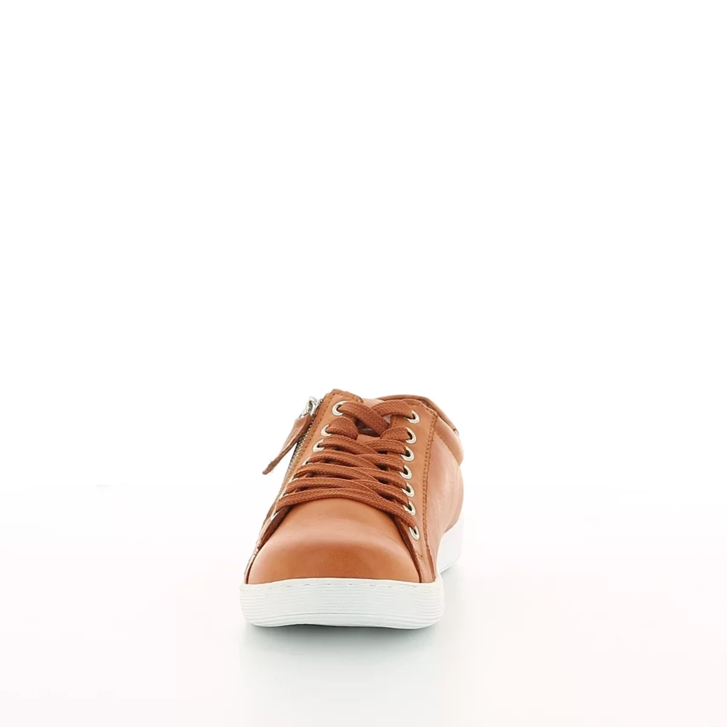 Image (5) de la chaussures Andrea Conti - Chaussures à lacets Orange en Cuir
