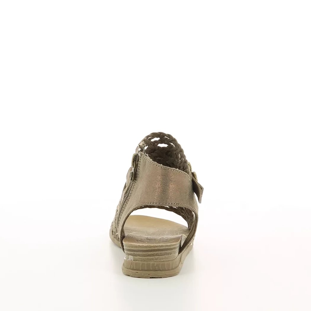 Image (3) de la chaussures Blowfish - Sandales et Nu-Pieds Or / Bronze / Platine en Textile