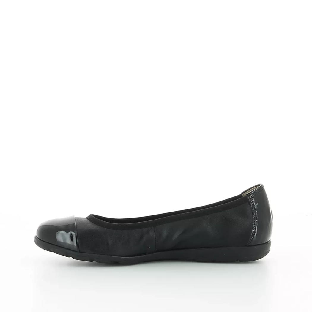 Image (4) de la chaussures Caprice - Ballerines Noir en Cuir synthétique