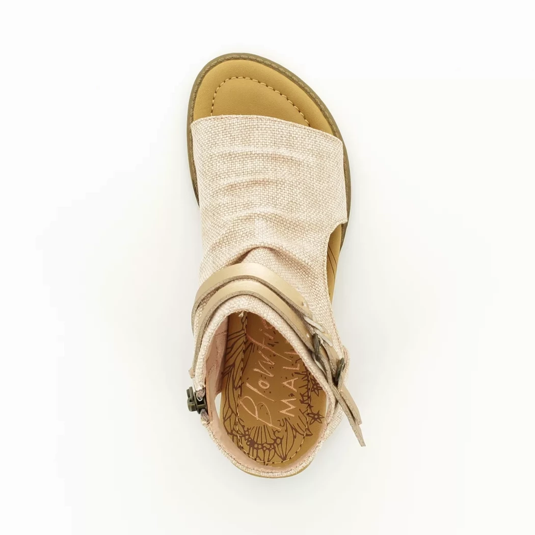 Image (6) de la chaussures Blowfish - Sandales et Nu-Pieds Rose en Textile