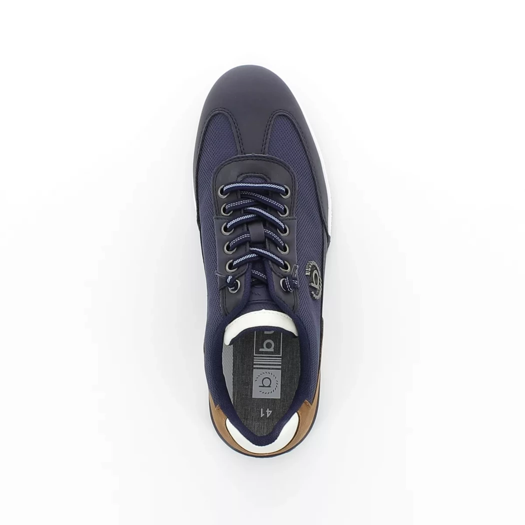 Image (6) de la chaussures Bugatti - Chaussures à lacets Bleu en Cuir et textile