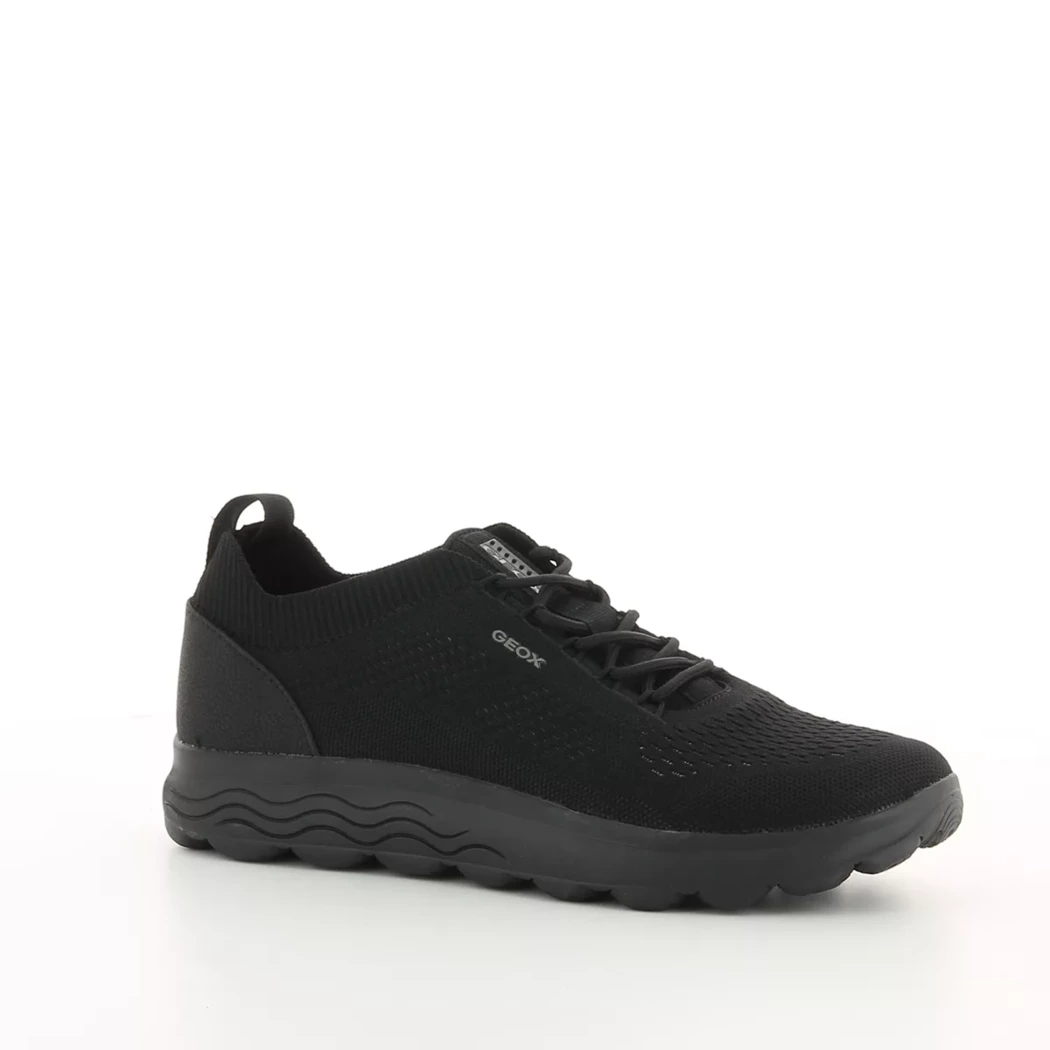 Image (1) de la chaussures Geox - Baskets Noir en Textile
