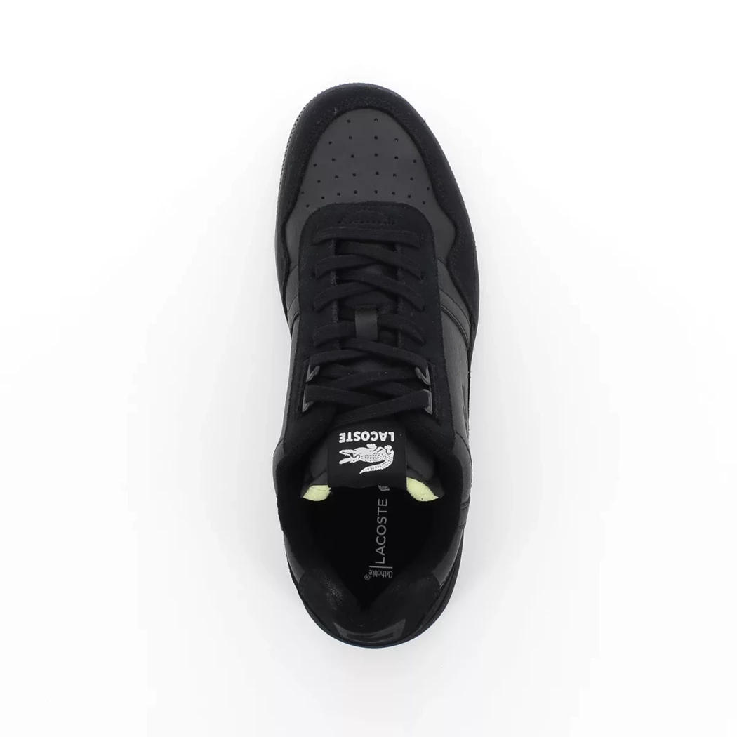 Image (6) de la chaussures Lacoste - Baskets Noir en Cuir
