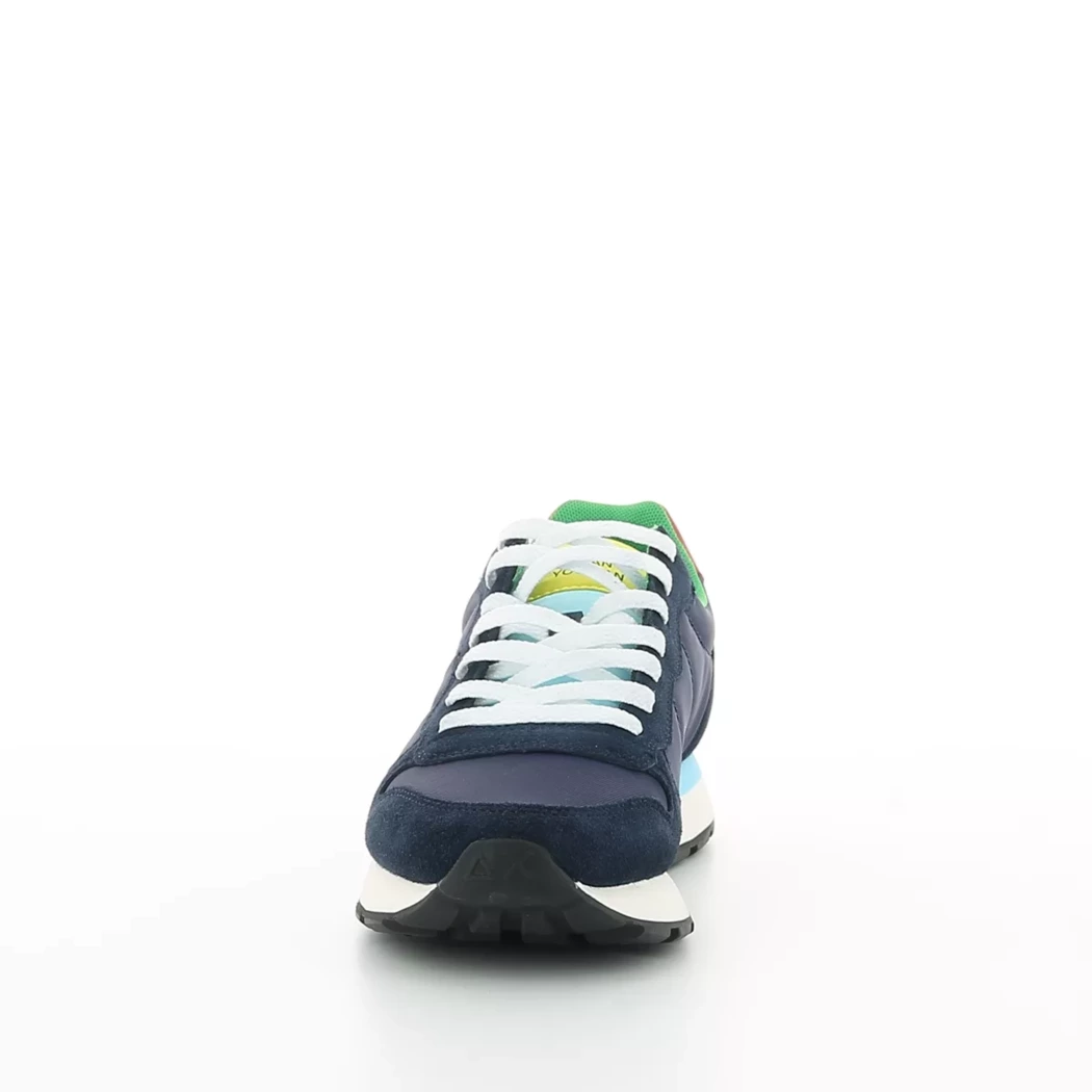 Image (5) de la chaussures Sun68 - Baskets Bleu en Textile