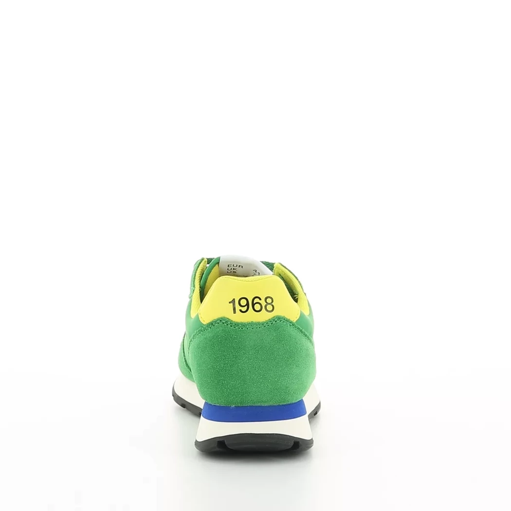 Image (3) de la chaussures Sun68 - Baskets Vert en Textile