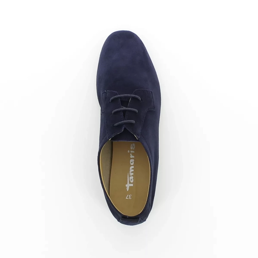 Image (6) de la chaussures Tamaris - Chaussures à lacets Bleu en Cuir nubuck