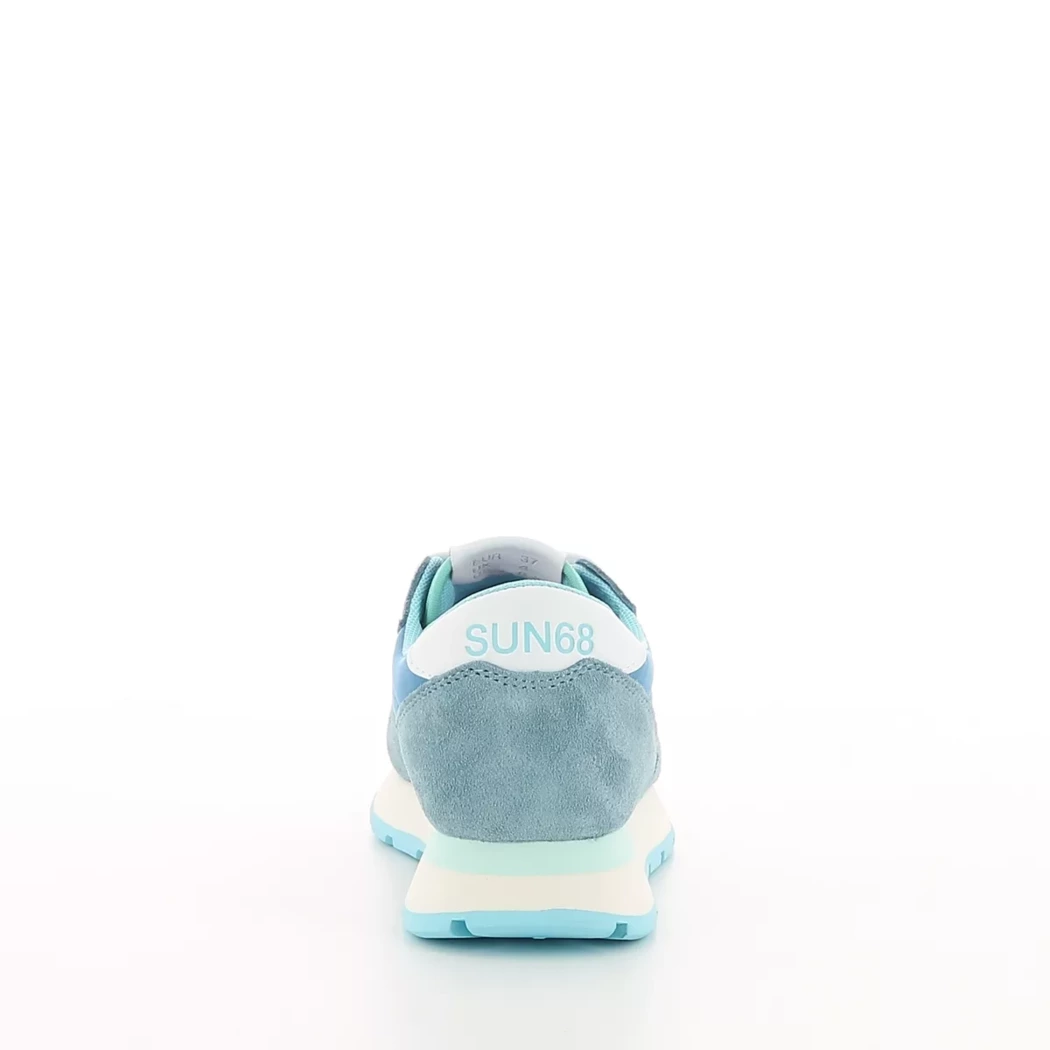 Image (3) de la chaussures Sun68 - Baskets Bleu en Textile