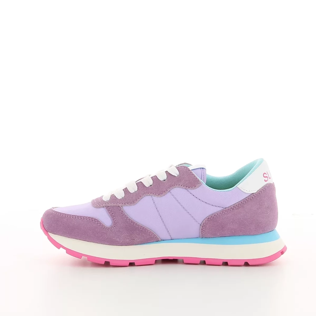 Image (4) de la chaussures Sun68 - Baskets Violet / Lilas en Textile