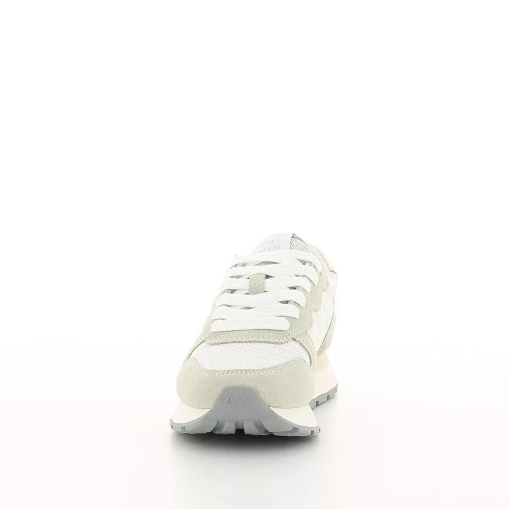 Image (5) de la chaussures Sun68 - Baskets Blanc en Textile
