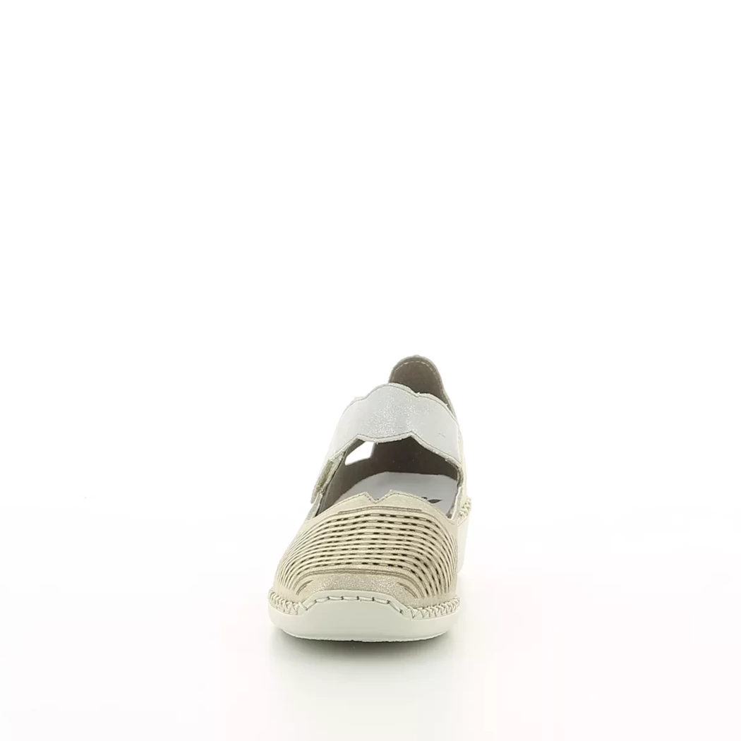 Image (5) de la chaussures Rieker - Escarpins Or / Bronze / Platine en Cuir